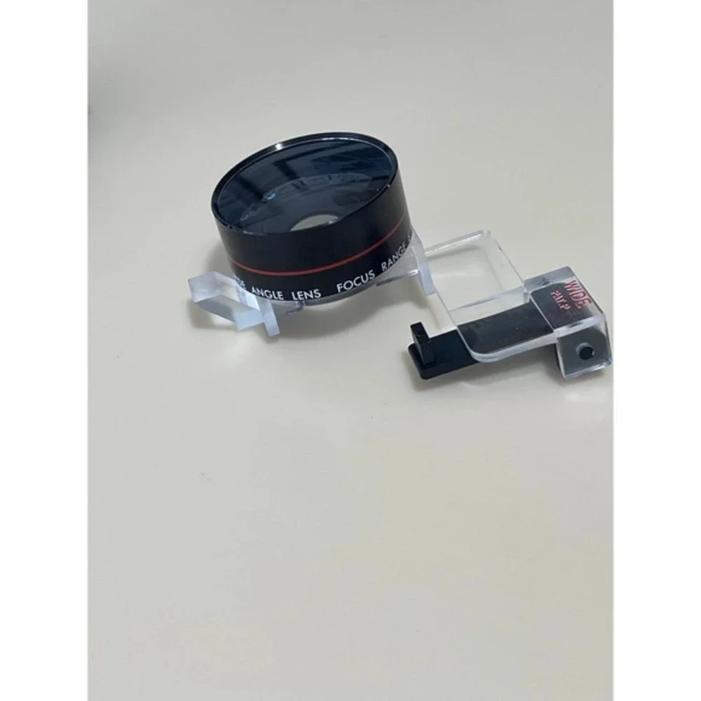 Qualide Auxiliary Telephoto and Wide Angle Lens Set with Case Made in Japan